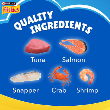FRISKIES Adult Seafood Sensations ingredients