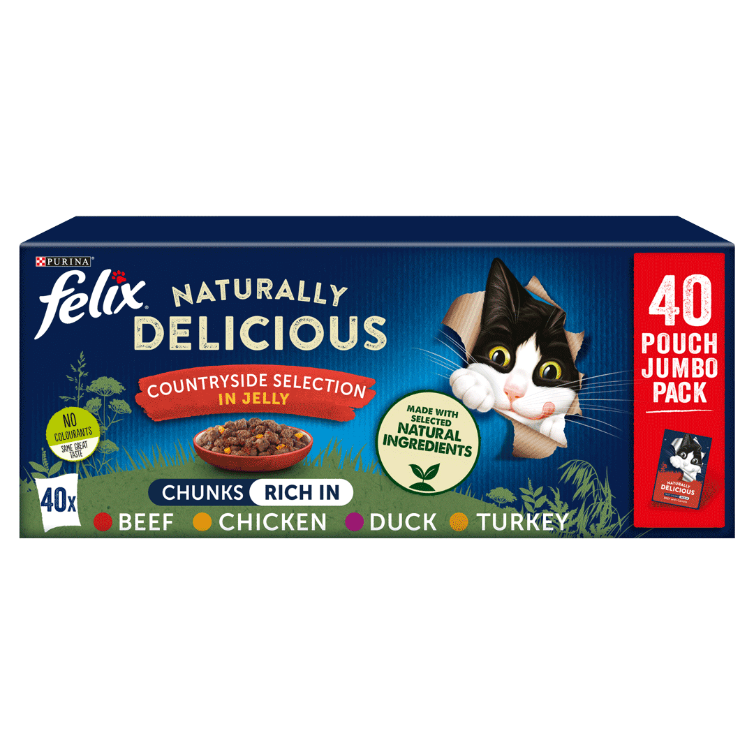 FELIX Naturally Delicious Countryside Jelly Purina Arabia