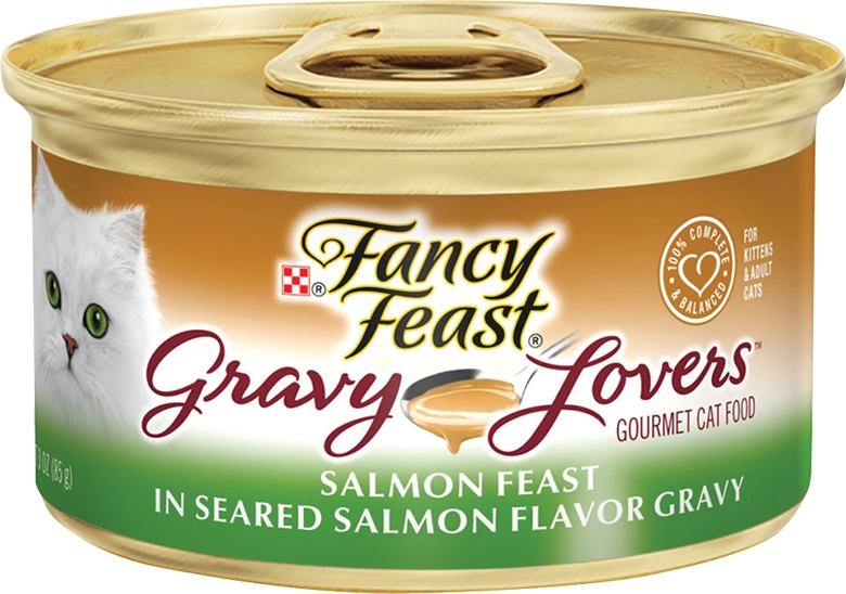 fancy feast gravy lovers salmon