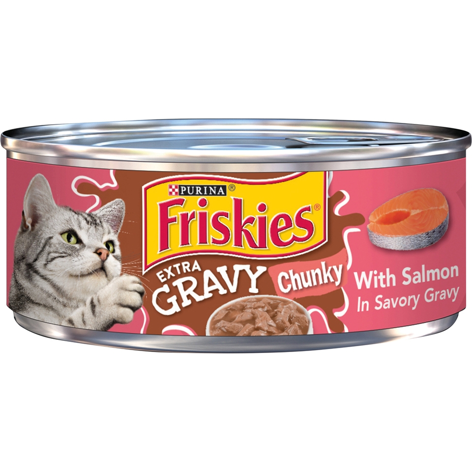 Friskies Extra Gravy Chunky With Salmon | Purina Arabia