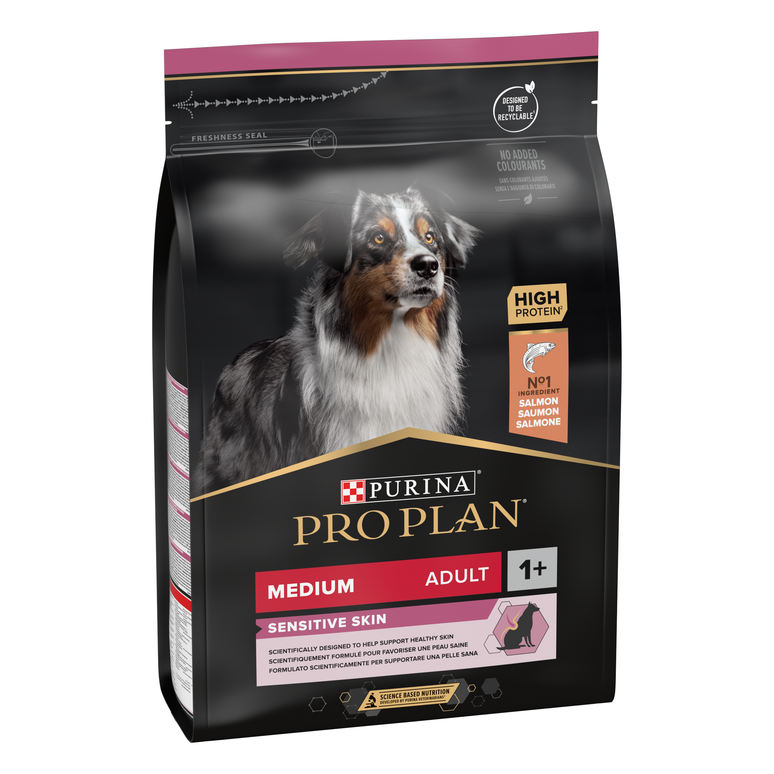 Purina pro plan sensitive skin dog food hotsell