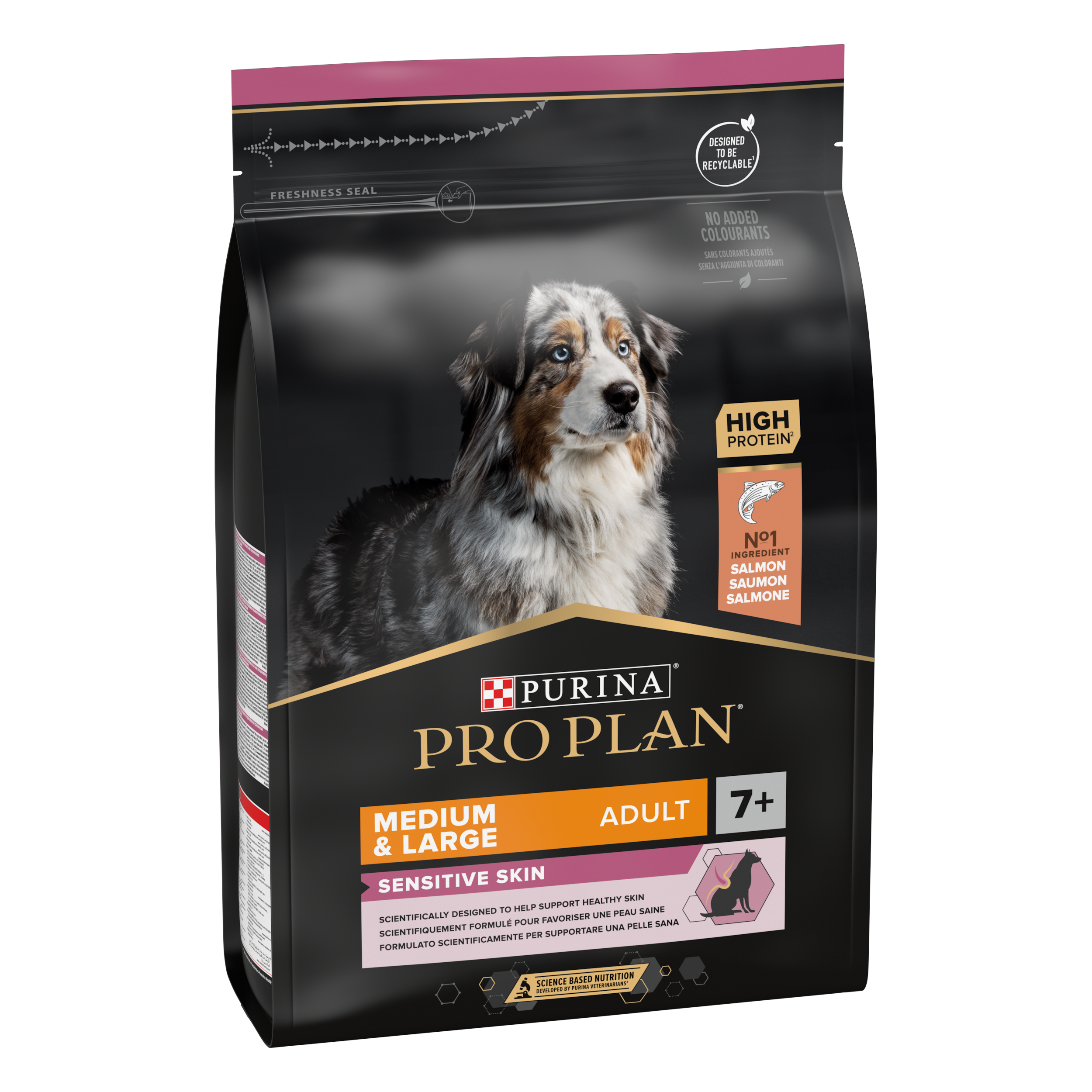 Pro plan store medium puppy salmon