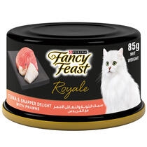 Fancy Feast Royale Tuna & Snapper Delight with Prawn Wet Cat Food