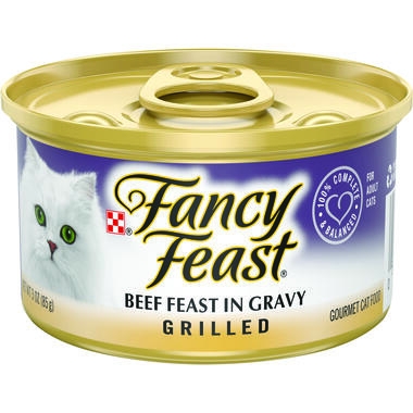 Fancy Feast® Grilled Beef Gourmet Wet Cat Food in Gravy