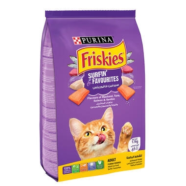 Friskies Surfin' & Turfin' Favorites Adult Dry Cat Food
