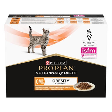 PPVD OM Obesity Management Chicken Cat Food Purina