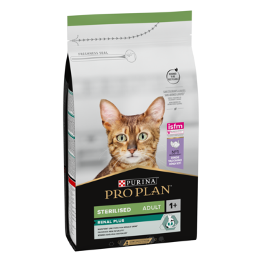 Purina Pro Plan Sterilised Adult Renal Plus Dry Cat Food with Turkey