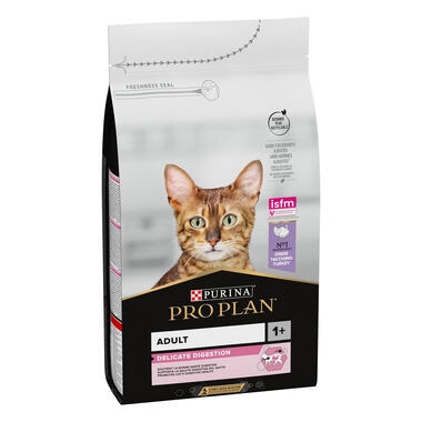 PRO PLAN Delicate With Optidigest Turkey Cat Food Purina