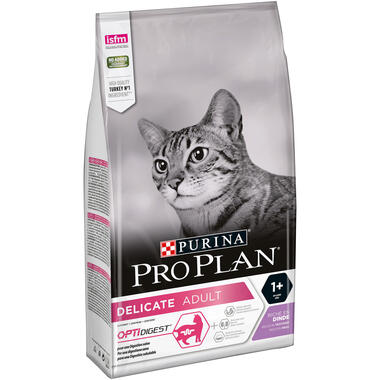 PRO PLAN Delicate With Optidigest Turkey Cat Food Purina